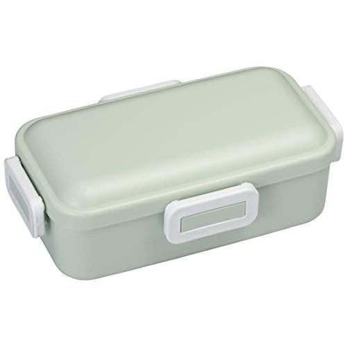 スケーター (skater) 抗菌 ふんわり盛れる ドーム型フタ 弁当箱 530ml くすみグリーン 日本製 PFLB6AG-A | 