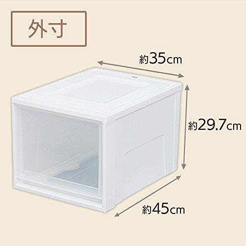 3個セットアイリスオーヤマ 収納ケース 引き出し クローゼット 圧倒的高コスパ 幅35×奥行45×高さ29.7cm ウォークインクローゼット 衣 |  | 01