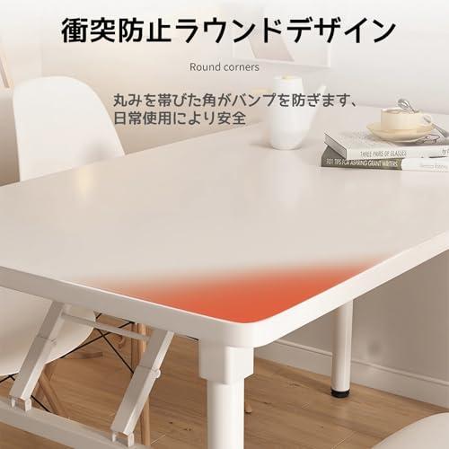 Rshtong 折りたたみデスク デスク パソコンデスク 机 折り畳み 幅80cm×奥行50cm PCデスク 在宅勤務 リモートワーク用 おしゃ |  | 02