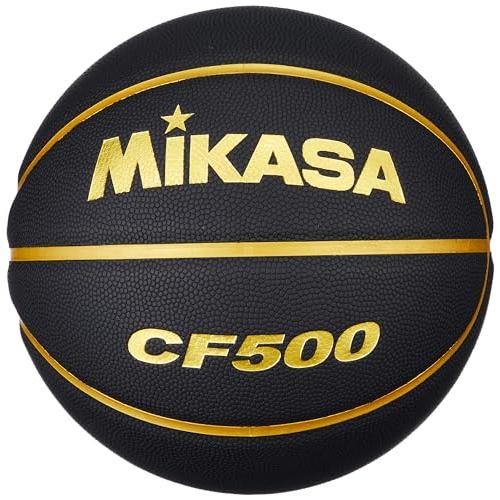 ミカサ(MIKASA)バスケットボール5号 人工皮革 ブラック/ゴールド CF500