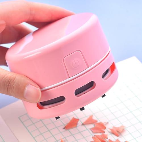 卓上クリーナー 卓上そうじ機 卓上掃除機 強力吸引 ミニクリーナー 消しゴムかす ゴミやホコリ 食べこぼし 勉強机 リビング学習 ミニ 掃除機 |  | 02