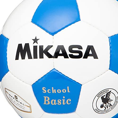 ミカサ(MIKASA) サッカーボール 5号 日本サッカー協会 検定球 (一般・大学・高生・中学生用) ホワイト/ブルー 手縫いボール SVC5 |  | 01