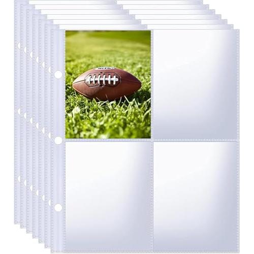 クリアファイル 収納ホルダー カードファイル 30枚入 6穴 写真収納 大容量 多功能 A5サイズ用 リフィル フォトケース | 