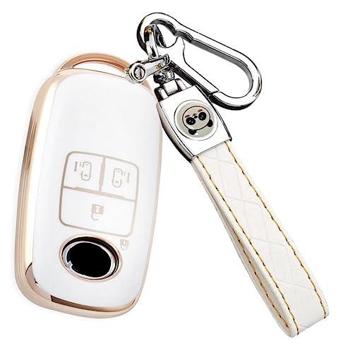 ZANEKO キーケース 適合トヨタ ライズ ルーミー キーカバー適合ダイハツ ロッキー トール 新型タフト タント カスタム スマートキーケー | 