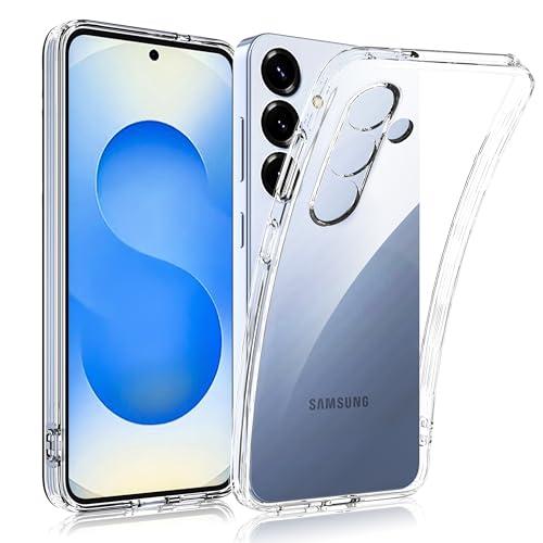 Galaxy S25 用 ケース クリア 薄型 ドイツバイエル製TPU素材 超耐衝撃