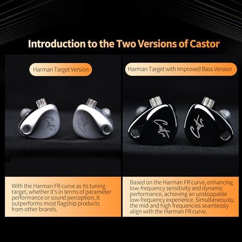 KZ Castor カナル型 イヤホン KZ インイヤーモニター イヤホン デュアルダイナミックドライバー ミュージシャン インイヤーイヤホン |  | 01