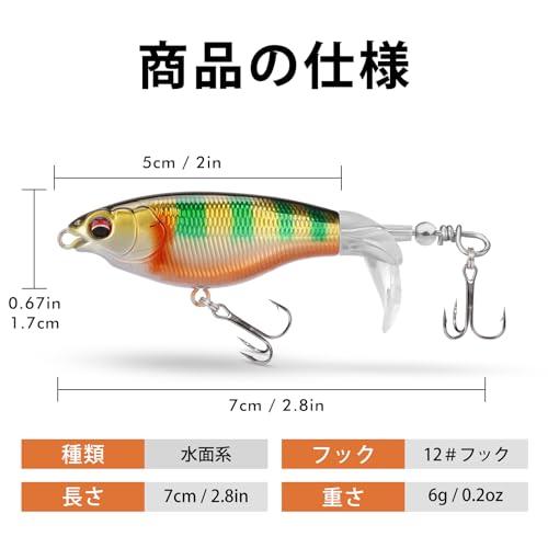 TRUSCEND フローティング・プロップベイト ルアー フィッシング 釣り