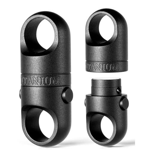 TISUR] チタン マグネットリリーサー 耐荷重20kg磁石 強力