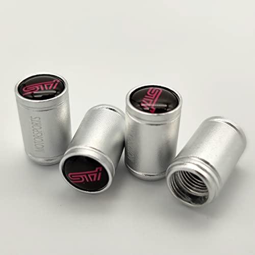 SPIRIT BEAST エアバルブキャップ スバルに適用 (-S/T-I 銀) | 