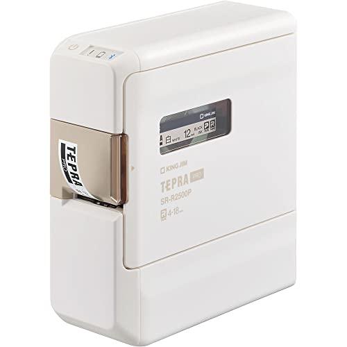 キングジム ラベルプリンター スマホ専用 「テプラ」PRO SR-R2500P (対応ラベル幅:4-18mm幅) | 