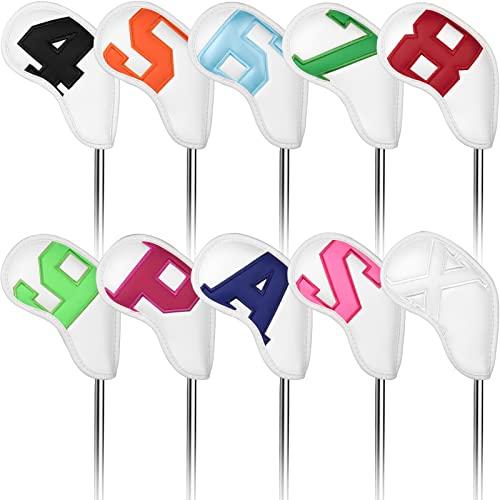 ゴルフアイアンカバー マグネット ウェッジカバー クラブヘッドカバー