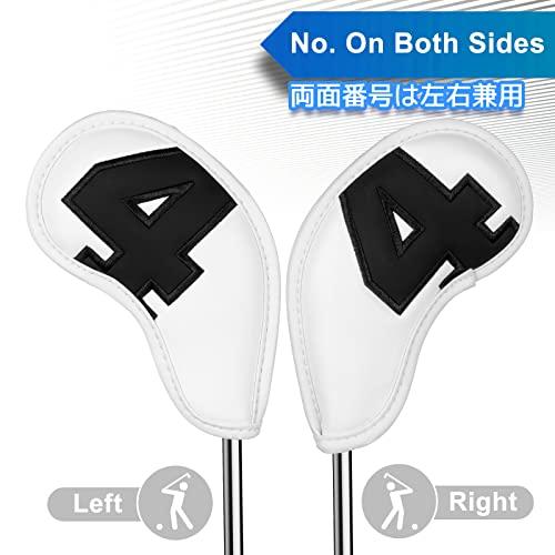 ゴルフアイアンカバー マグネット ウェッジカバー クラブヘッドカバー