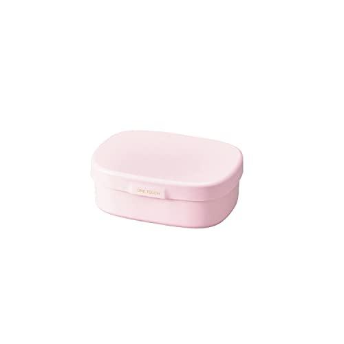 たつみや(Tatsumiya) HAKOYA さっと洗えるお弁当箱 ワンタッチ 日本製 S 400ml ピンク 電子レンジ 食洗機 対応 | 