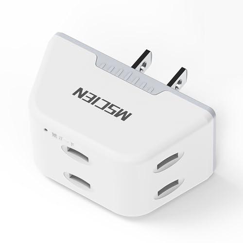 コンセントタップ エムサインMscien 電源タップ コンセント 3口 たこ