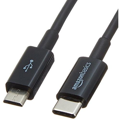 ベーシック USB-Cケーブル 0.9m (USB-C - Micro USB 2.0) ブラック | 