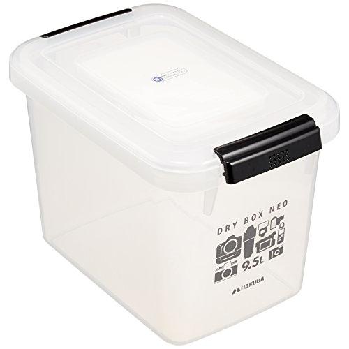 ハクバ HAKUBA 防湿保管ケース ドライボックスNEO 9.5L クリア KMC-37 防湿庫 日本製 カビ対策 湿気対策 スタッキング 乾 | 