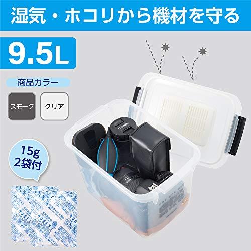ハクバ HAKUBA 防湿保管ケース ドライボックスNEO 9.5L クリア KMC-37 防湿庫 日本製 カビ対策 湿気対策 スタッキング 乾 |  | 01