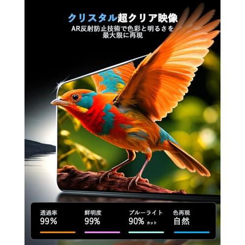 WEIPIN 3枚組:ナビ+リアモニター ガラスフィルム 2025 新型 トヨタ ランクル300 12.3イン ナビ 保護フィルム 11.6イン |  | 02