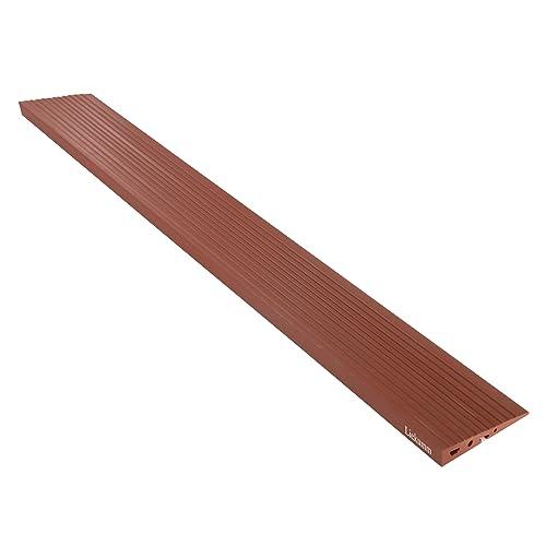 LIEKUMM 高さ2.5cm 段差スロープ 耐荷重800kg 車椅子 スロープ 段差解消スロープ PVC材質 車椅子用スロープ ロボット掃除機 | 