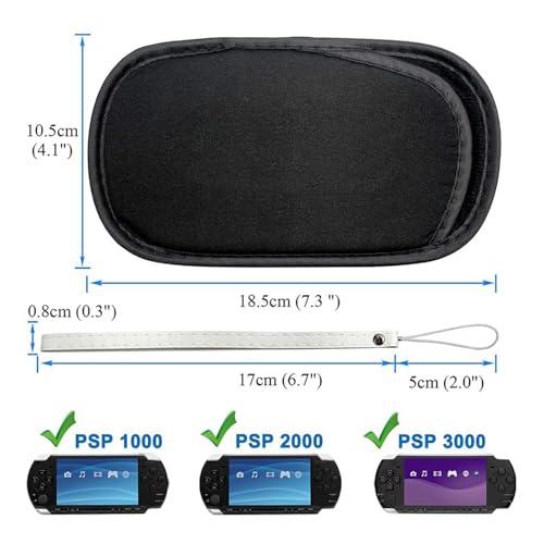 OSTENT ソフト保護ケース ポーチカバー スリーブ Sony PSP 1000/2000