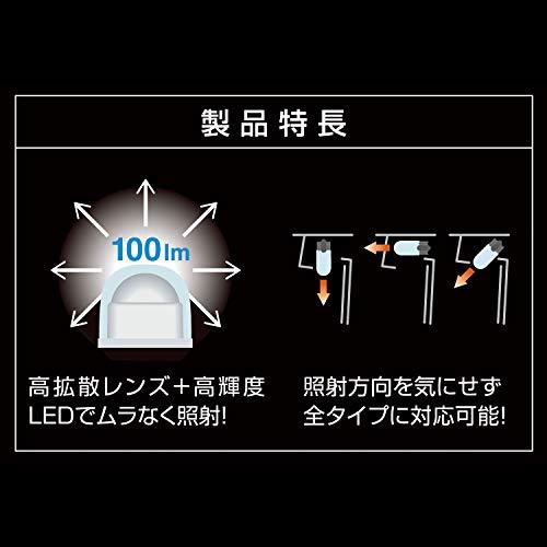 カーメイト(CARMATE) ライセンスランプ LED GIGA T10 5000K(上品な白色光) 100lm 車検対応 ハイブリッド車・アイ |  | 02