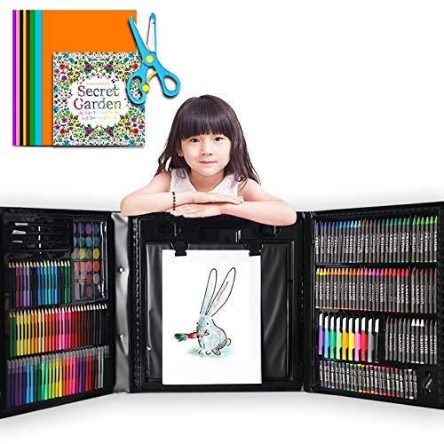 Bootlife お絵かきセット色鉛筆 クレヨン 水性ペン 208ピース お絵かき