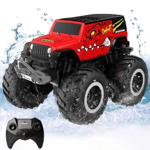 ラジコン 水陸両用 ラジコンカー 防水 オフロード 子供 男の子