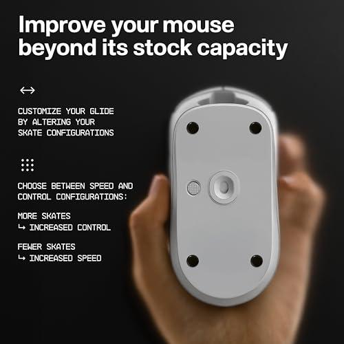 WALLHACK マウスソール 静音PTFE ドット型 汎用 ゲーミングマウス