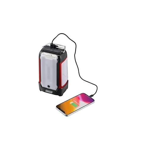 コールマン(Coleman)2マルチパネルランタンplus（レッド