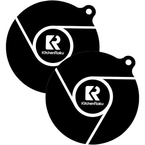 KitchenRaku ihマット ih クッキングヒーターマット2枚 滑り止め シリコン ih 汚れ防止シート 鍋敷き 家庭用 ストーブ傷防止 | 