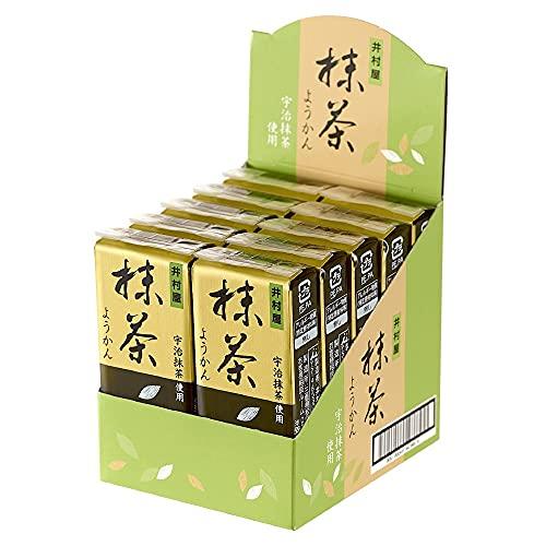 井村屋 58gミニようかん 抹茶 58g×10個 : ルミナスエイト ヤフー店