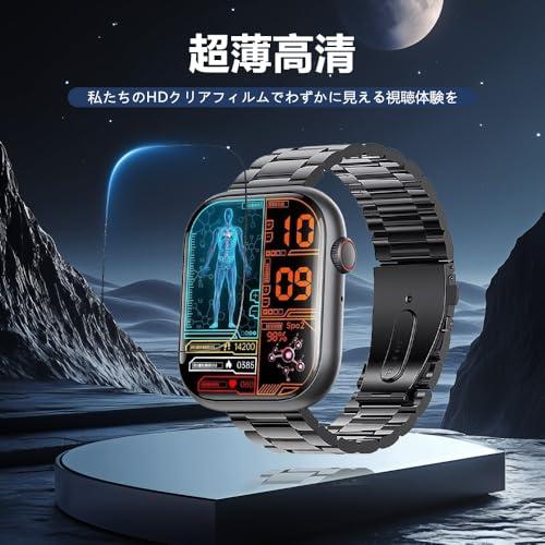 2026新登場(4枚入り)For Wuguny ZW62 スマートウォッチ フィルム
