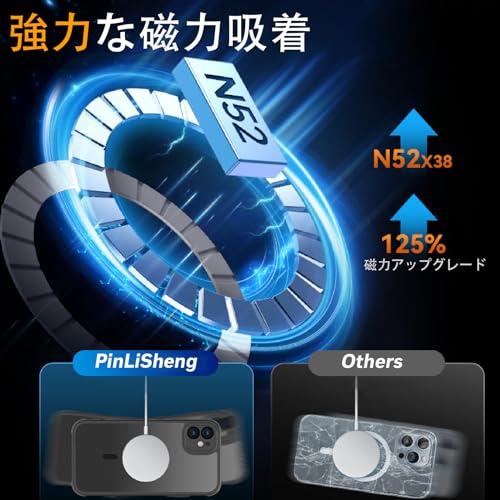 iPhone 12mini ケース 半透明 MagSafe対応 iphone12ミニ カバー マグネット搭載 アイフォン 12ミニ 用 カバー |  | 02