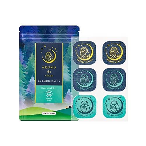 アロマdeスリープ シール30枚 選べる2種の香り | アロマ ラベンダー 森林 睡眠 アロマデスリープ AROMAdesleep 寝室 リラッ | 