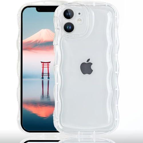 AVETUL iPhone 12 mini ケース クリア ウェーブ アイフォン12mini
