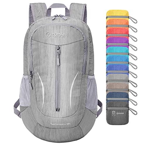 [ZOMAKE] 折りたたみリュック 25L 超軽量 アウトドアバック 防水 バックパック デイパック 登山用 キャンプ 旅行 スポーツ ランニ | 