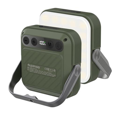 SUPERWAY 20000mAh led ランタンQC 3.0/22.5W 2024新登場 1600ルーメン