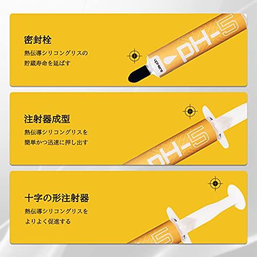 Novonest CPUグリス 熱伝導グリス CPUサーマルペースト 高性能ナノ