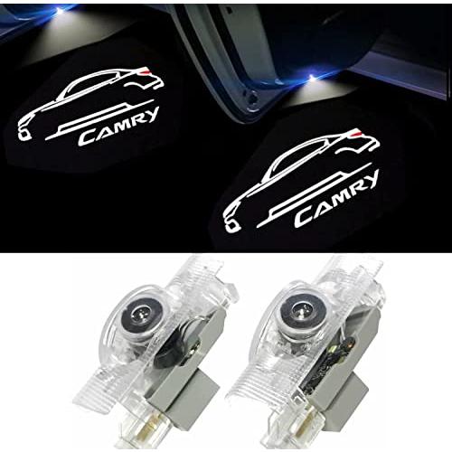 カムリ車用ドアランプ カーテシランプ ロゴ ドアウェルカムライト カーテシライト LEDロゴ投影 40系70系トヨタ カムリ カーテシ タイプパ | 
