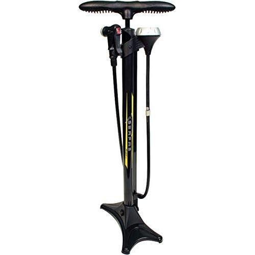 サーファス(SERFAS) 自転車 高圧空気入れ エアフロアポンプ 仏式/米式/英式/ボール/ボートバルブアダプター エアゲージ ロードバイク | 