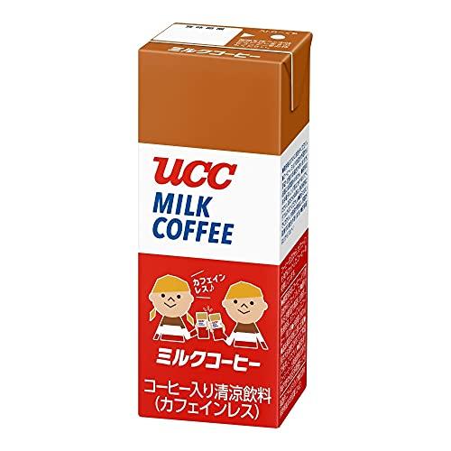 UCC ミルクコーヒー 紙パック 200ml×24本カフェインレスデカフェノンカフェイン | 