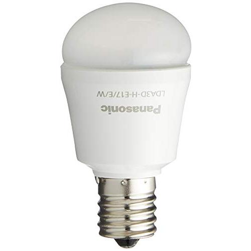 パナソニック LED電球 口金直径17mm 電球25W形相当 昼光色相当(2.9W) 小型電球・下方向タイプ 1個入 密閉形器具対応 LDA3D | 