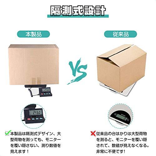 Yalufa デジタル台はかり 電子秤 隔測式 2g単位で 最大50kgまで計量 スケール ワイヤレス 風袋機能搭載 オートオフ機能 携帯便利 |  | 01