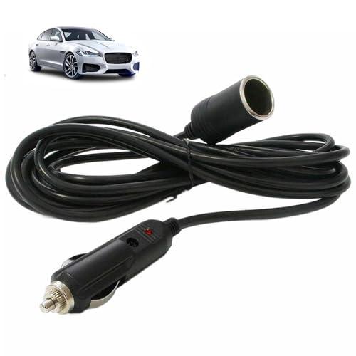 シガーソケット 延長ケーブル 3M DC電源 12V/24V 車用 シガーライター