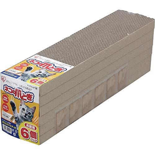 アイリスオーヤマ(IRIS OHYAMA) ネコの爪とぎ 6個パック の商品画像