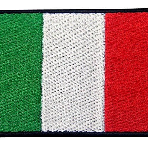 イタリア 国旗 紋章 イタリアの アップリケ 刺繍入りアイロン貼り付け/縫い付けワッペン |  | 01