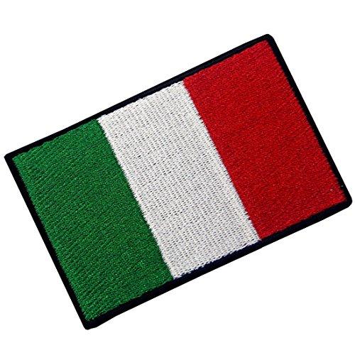 イタリア 国旗 紋章 イタリアの アップリケ 刺繍入りアイロン貼り付け/縫い付けワッペン |  | 02