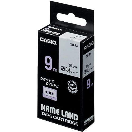 純正 カシオ ネームランド ラベルライター テープ 18mm XR-18BU 青地に黒文字 | 