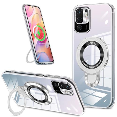 Redmi Note 10 JE ケース クリア tpu MagSafe対応 リング付き Redmi Note 10T / XIG02 カバー | 