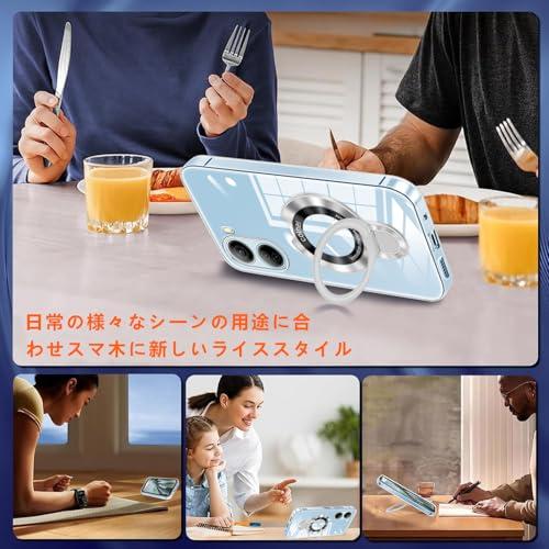 Redmi Note 10 JE ケース クリア tpu MagSafe対応 リング付き Redmi Note 10T / XIG02 カバー |  | 01